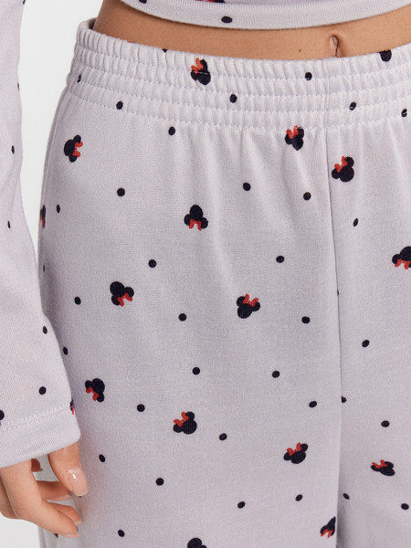 Изображение товара Комплект домашней одежды Mark Formelle 592468-1 (р.164/170-84-90, горошки с ушками на светло-сером)