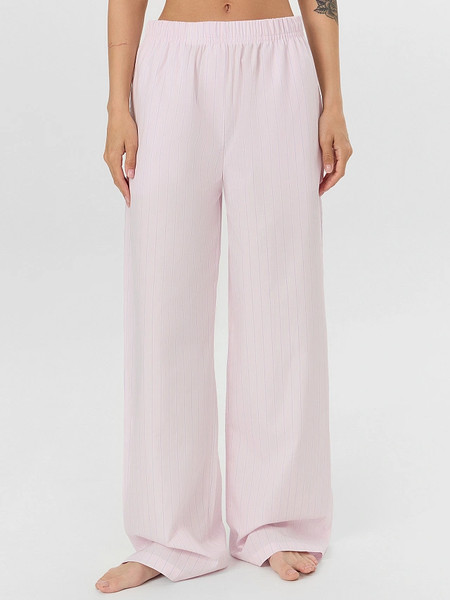Изображение товара Пижама Mark Formelle 592549 (р.170-84-90, белый/бело-лиловые полосы на розовом облаке)