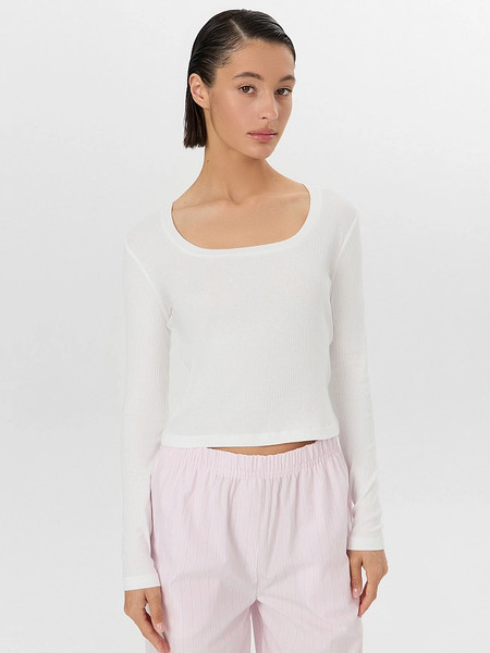 Изображение товара Пижама Mark Formelle 592549 (р.170-88-94, белый/бело-лиловые полосы на розовом облаке)