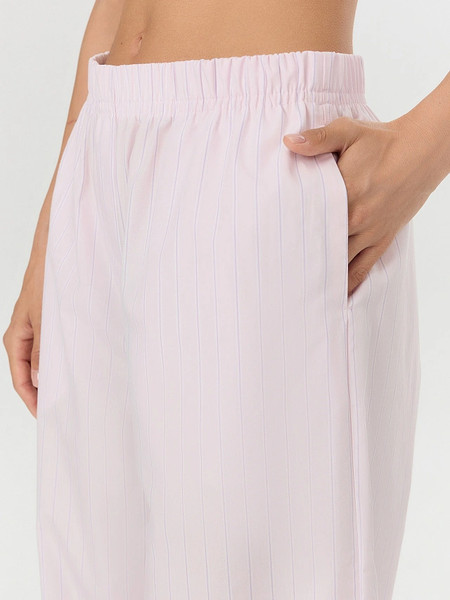 Изображение товара Пижама Mark Formelle 592549 (р.170-88-94, белый/бело-лиловые полосы на розовом облаке)