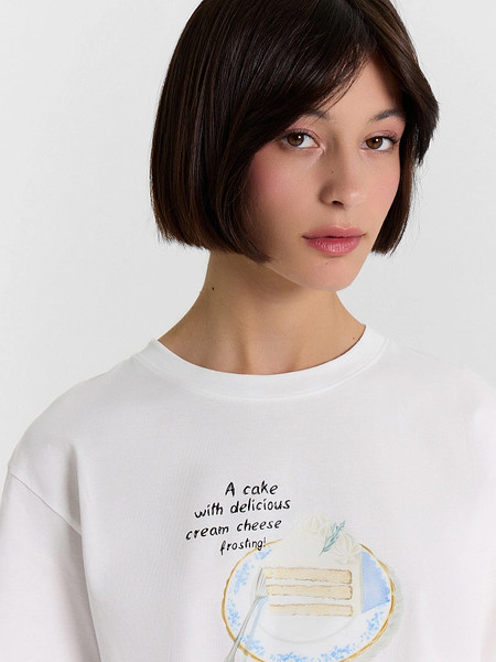 Изображение товара Пижама Mark Formelle 592607 (р.164/170-92-98, белый/голубые цветочки на белом)