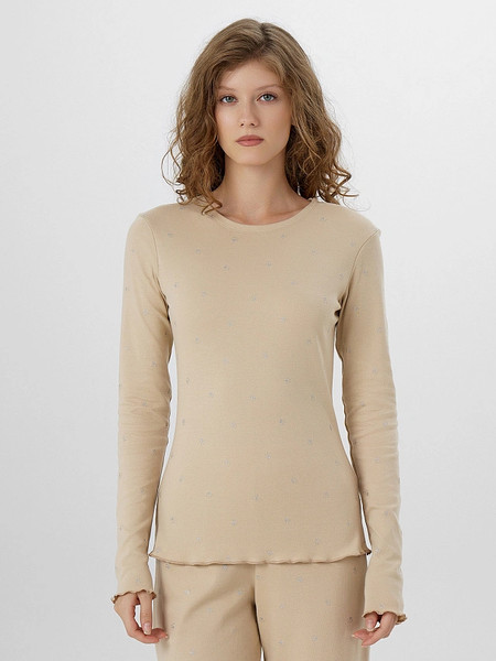 Изображение товара Пижама Mark Formelle 592624 (р.164/170-100-106, серебряные лапки на песочном)