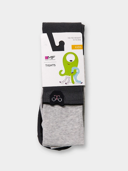 Изображение товара Колготки детские Mark Formelle 712K-3007 (р.116-122, светло-серый меланж/асфальт)