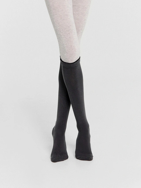 Изображение товара Колготки детские Mark Formelle 712K-3007 (р.116-122, светло-серый меланж/асфальт)