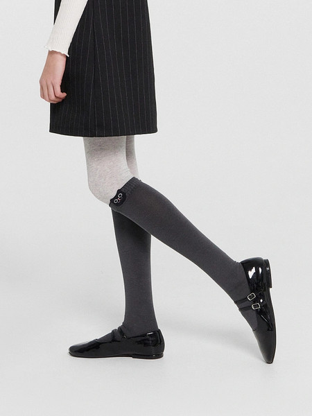 Изображение товара Колготки детские Mark Formelle 712K-3007 (р.116-122, светло-серый меланж/асфальт)