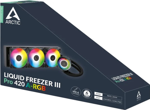 Изображение товара Кулер для процессора Arctic Liquid Freezer III Pro 420 ARGB (ACFRE00185A)