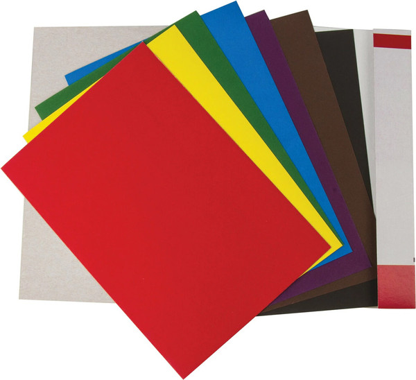 Изображение товара Набор цветного картона Brauberg Мелованный / 129908 (10цв)