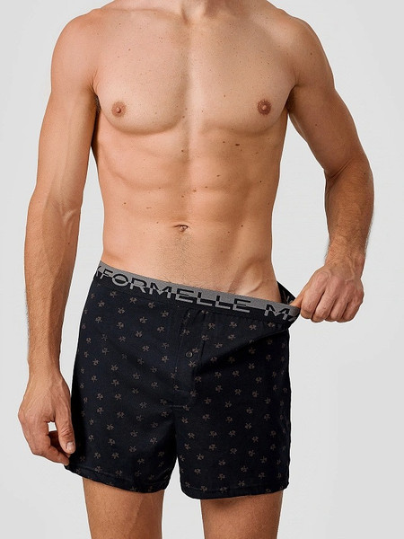Изображение товара Трусы мужские Mark Formelle 411222 (р.106-116, топоры на черном)