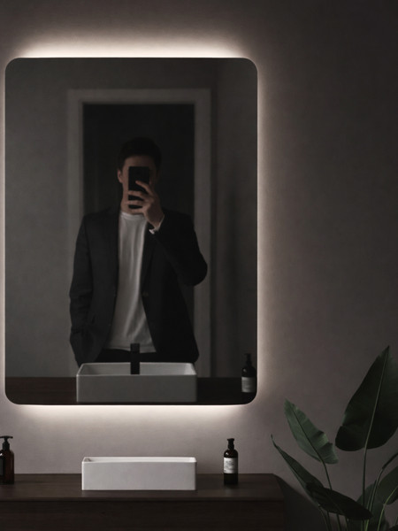 Изображение товара Зеркало Sundays 55x75см CH259121 (с подсветкой)