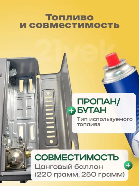 Изображение товара Плита туристическая Coyote ZD-300-A (темно-серый)