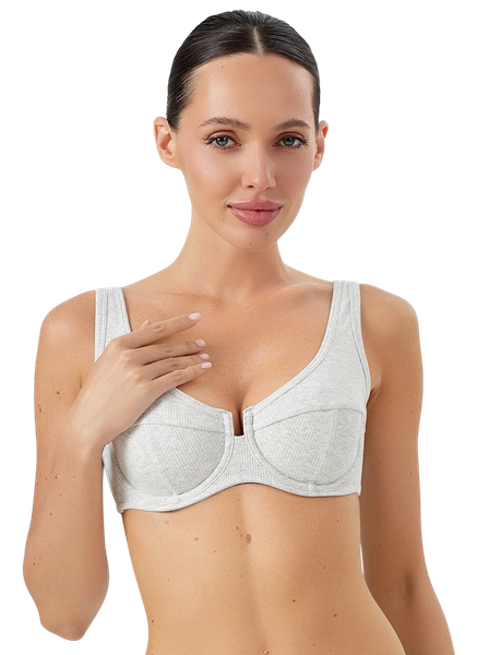 Изображение товара Бюстгальтер Mark Formelle 512524-1 (р.85C, серый меланж 4306-А-1)