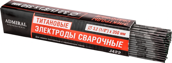 Изображение товара Электрод Admiral 3.2мм J422 (5кг)
