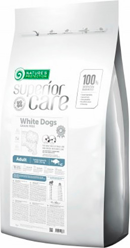 Изображение товара Сухой корм для собак Nature's Protection SC Whitе Dogs Grain Free White Fish Large Breeds / NPSC46340 (17кг)