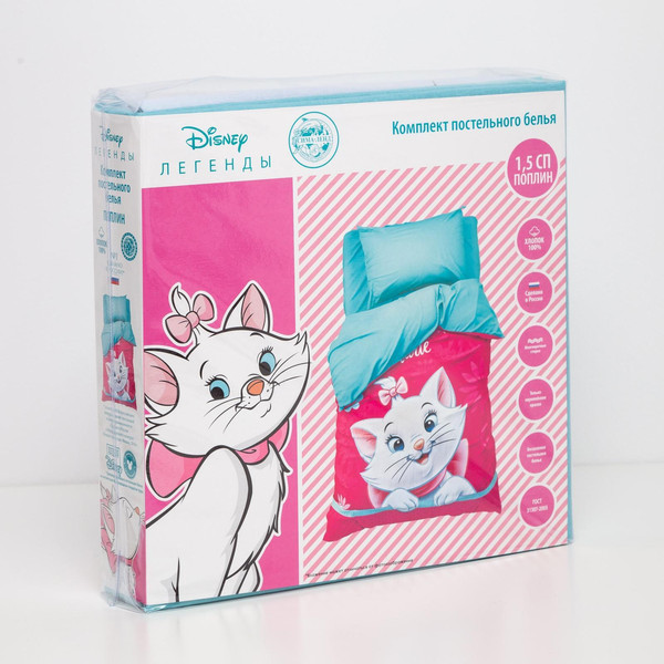 Изображение товара Комплект постельного белья Этель 1.5сп Кошечка / 4230702