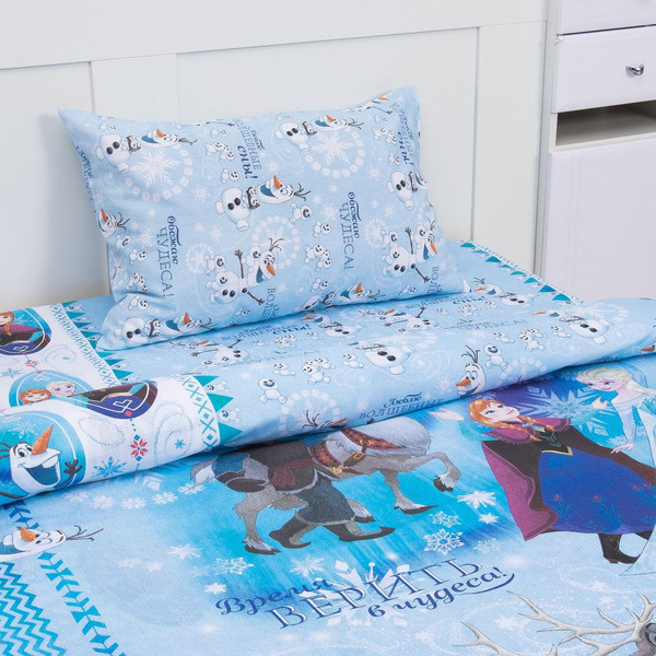 Изображение товара Комплект постельного белья Этель 1.5сп Принцессы в зимнем лесу / 1343371