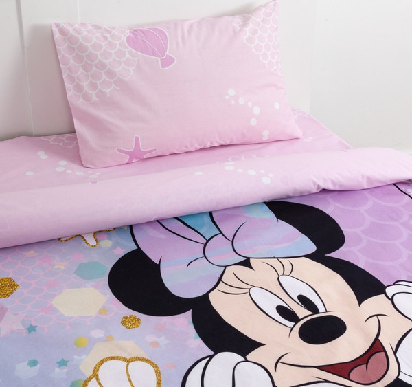 Изображение товара Комплект постельного белья Этель 1.5сп Мышка русалочка / 4671425