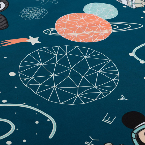 Изображение товара Комплект постельного белья Этель 1.5сп Мышонок космонавт / 4948399