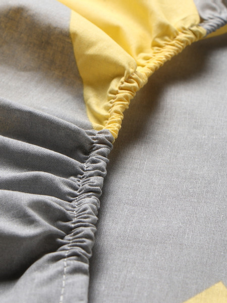 Изображение товара Простыня Этель Шеврон / 10801843 (желтый)