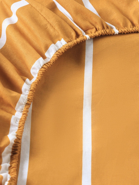 Изображение товара Простыня Этель Mustard stripes / 6632203