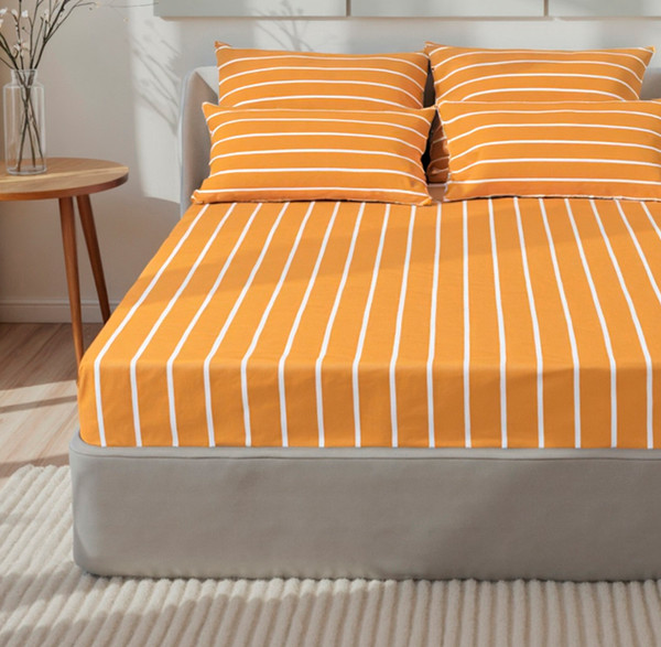 Изображение товара Простыня Этель Mustard stripes / 6632204