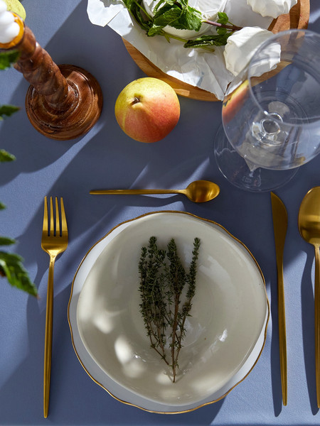 Изображение товара Скатерть Этель Agate / 10782115 (серо-голубой)