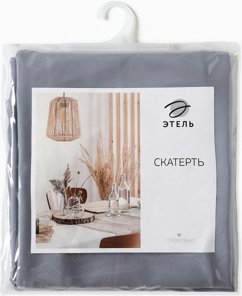 Изображение товара Скатерть Этель Agate / 10782115 (серо-голубой)