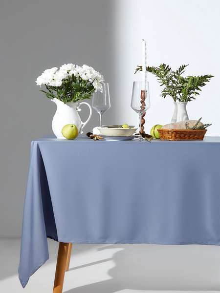 Изображение товара Скатерть Этель Agate / 10782115 (серо-голубой)