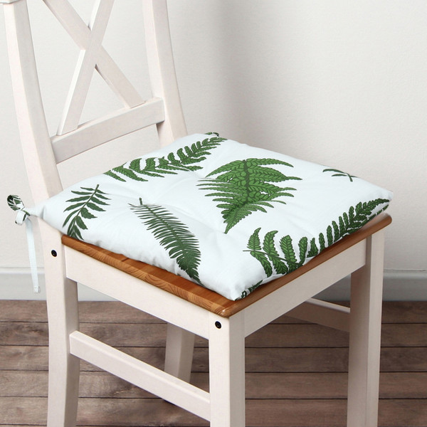 Изображение товара Подушка на стул Этель Папоротник / 10783197
