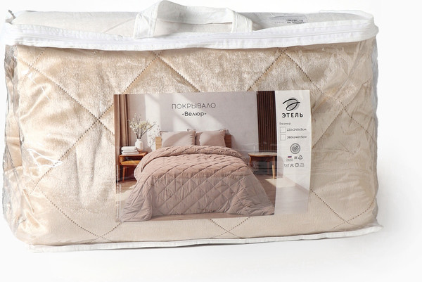 Изображение товара Покрывало Этель 10416636 (бежевый)