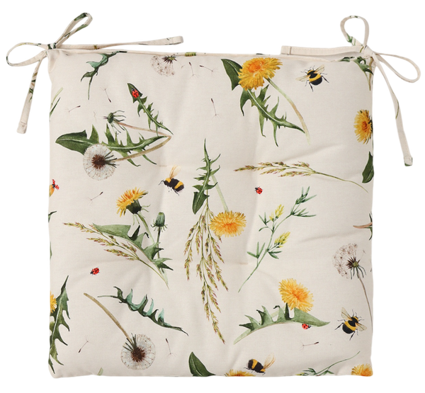 Изображение товара Подушка на стул Этель Одуванчики / 10805067