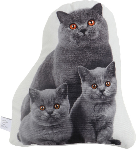 Изображение товара Подушка декоративная Этель Cat family / 10864246