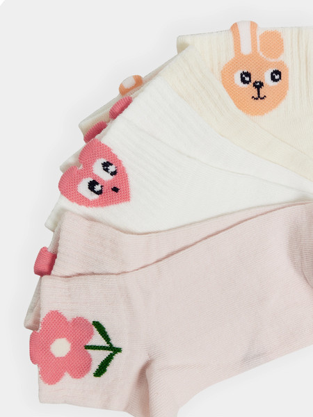 Изображение товара Носки детские Mark Formelle 452A-2771 (р.22, зефирный/белый/молочный)