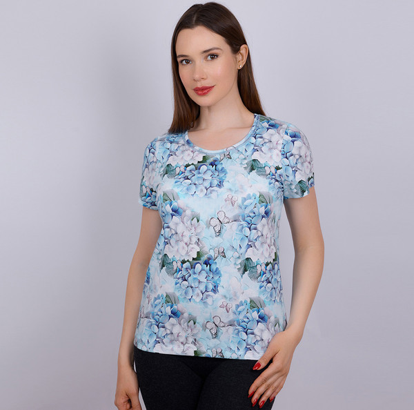 Изображение товара Футболка Verally 380-3 (р.170,176-124-130, гортензия)