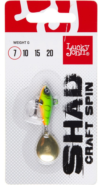 Изображение товара Тейл-спиннер Lucky John Shad Craft Spin 07.0г 003 / LJSCS007-003