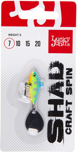 Изображение товара Тейл-спиннер Lucky John Shad Craft Spin 07.0г 015 / LJSCS007-015