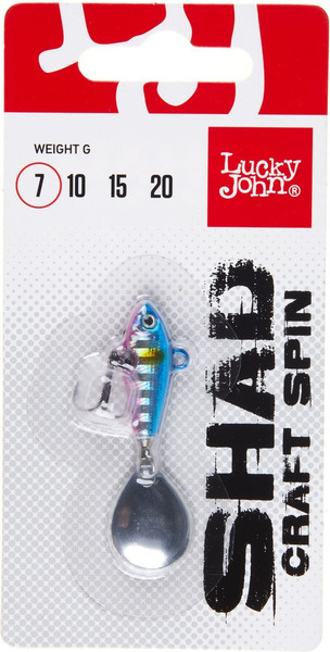 Изображение товара Тейл-спиннер Lucky John Shad Craft Spin 07.0г 018 / LJSCS007-018