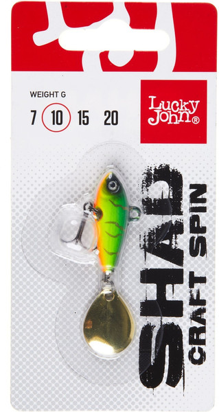 Изображение товара Тейл-спиннер Lucky John Shad Craft Spin 10.0г 003 / LJSCS010-003