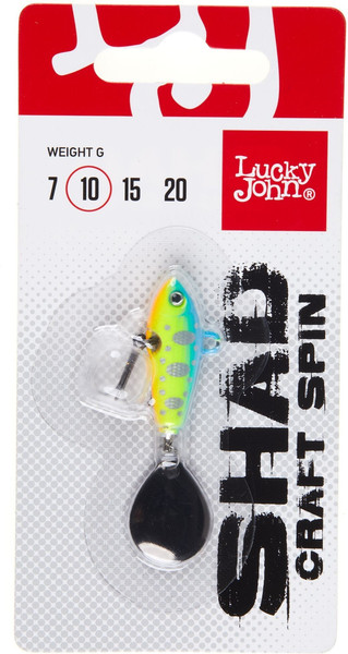 Изображение товара Тейл-спиннер Lucky John Shad Craft Spin 10.0г 015 / LJSCS010-015