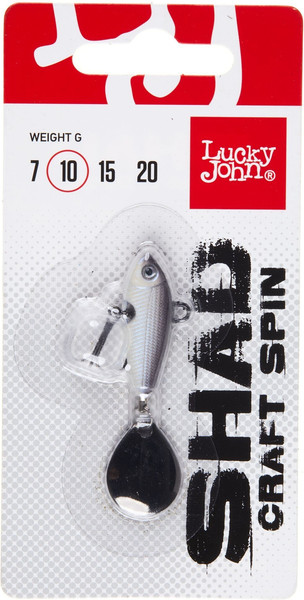 Изображение товара Тейл-спиннер Lucky John Shad Craft Spin 10.0г 017 / LJSCS010-017