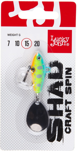 Изображение товара Тейл-спиннер Lucky John Shad Craft Spin 15.0г 015 / LJSCS015-015