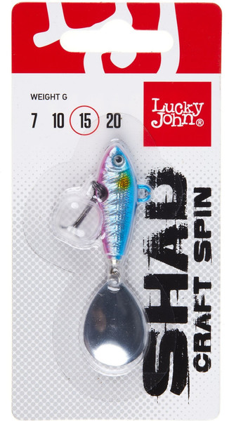 Изображение товара Тейл-спиннер Lucky John Shad Craft Spin 15.0г 018 / LJSCS015-018
