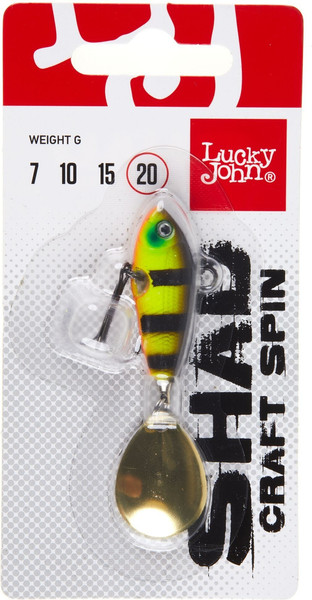 Изображение товара Тейл-спиннер Lucky John Shad Craft Spin 20.0г 004 / LJSCS020-004