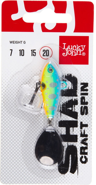 Изображение товара Тейл-спиннер Lucky John Shad Craft Spin 20.0г 015 / LJSCS020-015