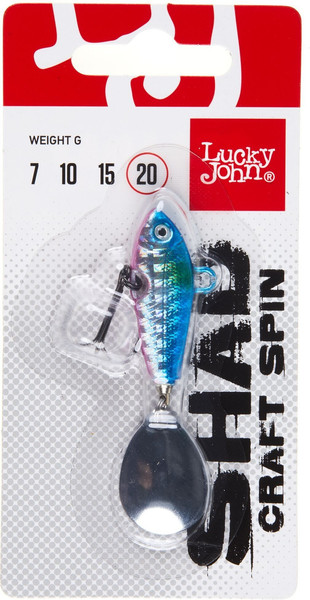 Изображение товара Тейл-спиннер Lucky John Shad Craft Spin 20.0г 018 / LJSCS020-018