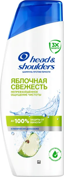 Изображение товара Шампунь для волос Head & Shoulders Против перхоти Яблочная свежесть (360мл)