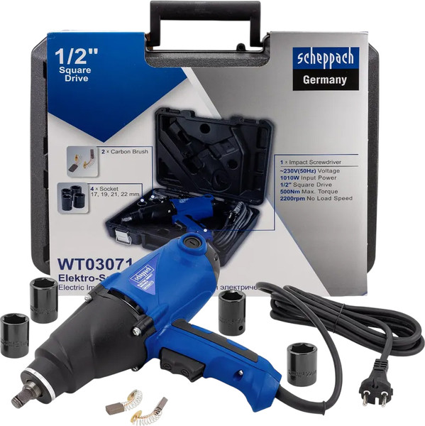 Изображение товара Гайковерт Scheppach Sch-WT03071 (62818)