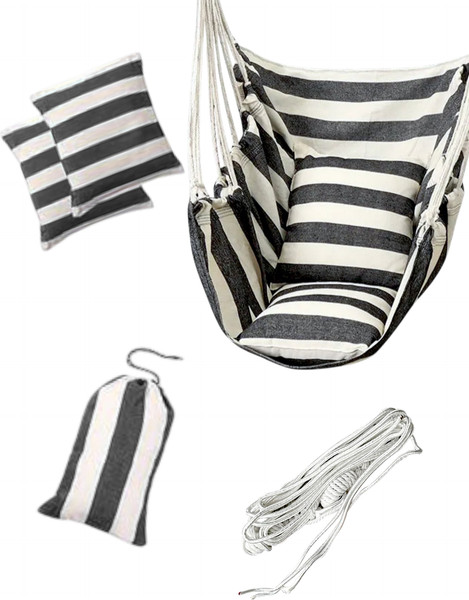 Изображение товара Гамак-качели Sundays ZC-CS006-1 (белый/черный)