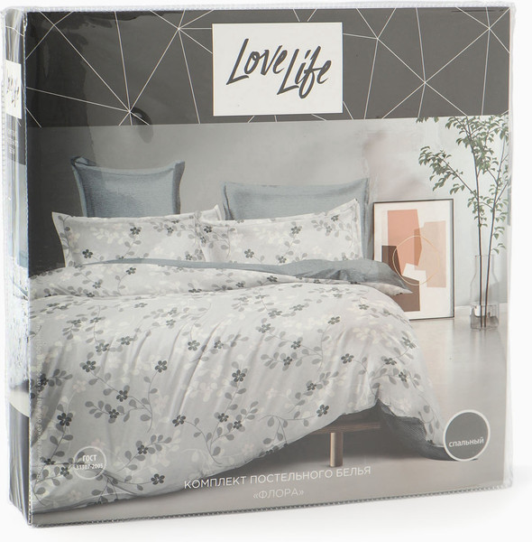 Изображение товара Комплект постельного белья Love Life Дуэт Флора / 10662414