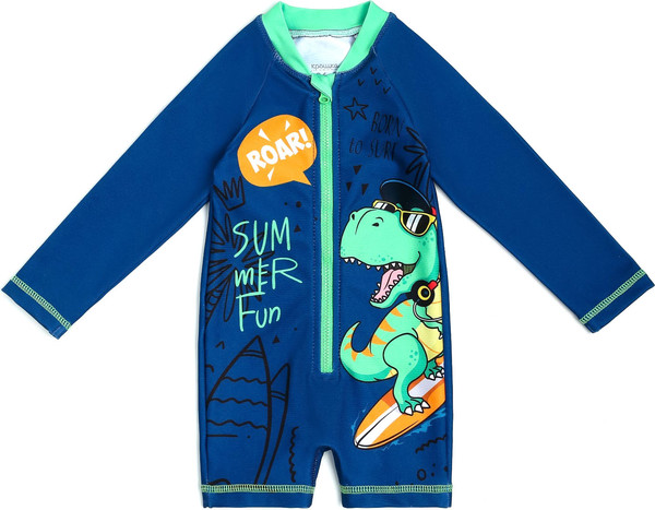 Изображение товара Купальник детский Крошка Я Дино / 9093934 (синий)
