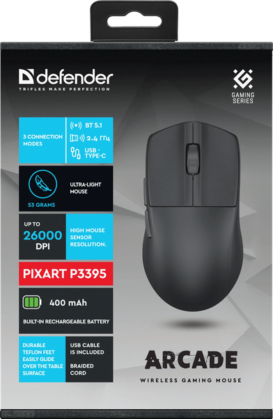 Изображение товара Мышь Defender Arcade GM-381 / 52381